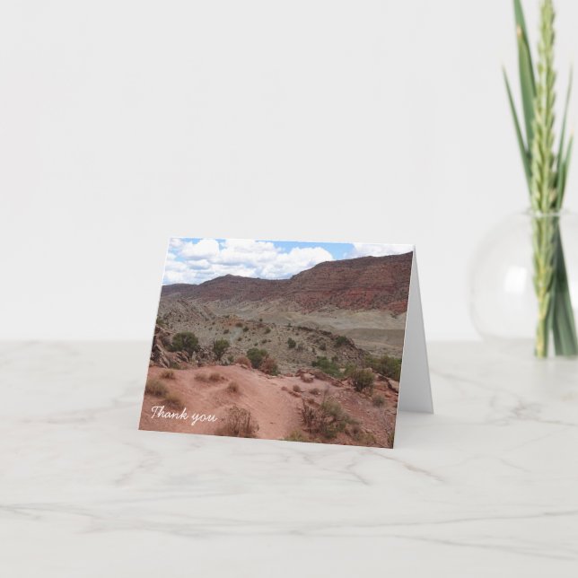 Thank You note card - Arches Nat'l Park (Front)
