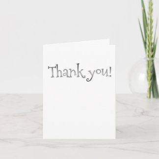 Thank You Note: Casual Acquaintance Card
