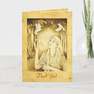 Thank You note - Etain Celtic Goddess