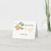 Thank you Note from the Little Cutie