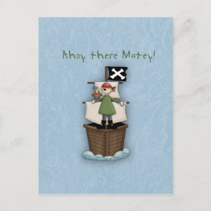 Thank you note postcards