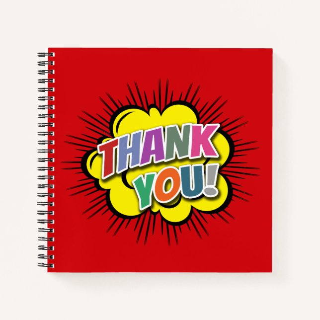 Thank You Notebook (Front)