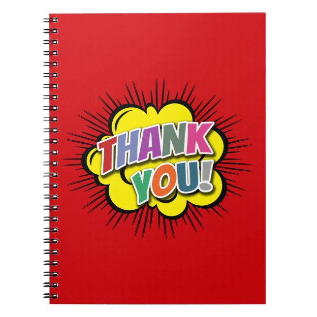 Thank You Notebook (Front)