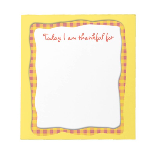Thank You Notepad (Front)