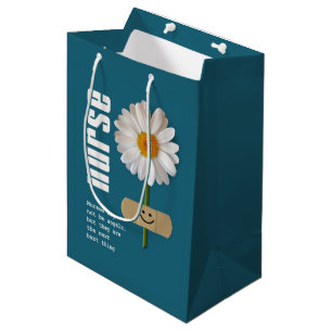 Thank You Nurse Daisy Design Gift Bags