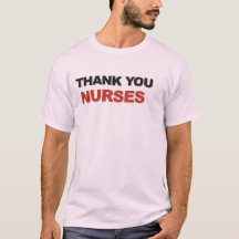 Thank You Nurses Appreciation Typography Design
