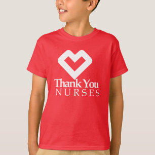 Thank You Nurses Red Heart T-Shirt