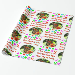 THANK YOU NURSES! WRAPPING PAPER