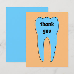 THANK YOU oddrex tooth Card