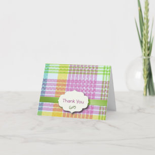 Thank You on Plaid
