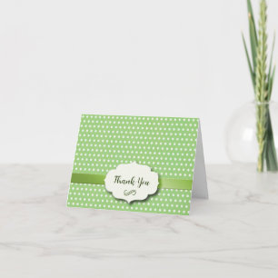 Thank You on Polka Dots Card