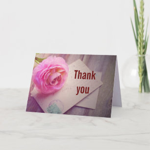 Thank you orchid card
