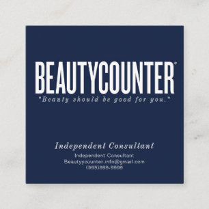 Thank You & Order Info Business Card