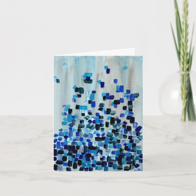 Thank you - Original Blue Artwork (Front)