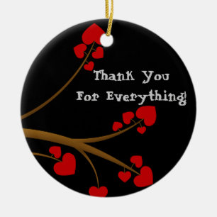 Thank You Ornament CUSTOM  Gift