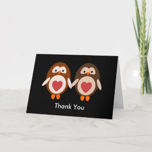 Thank you Owl Love Card