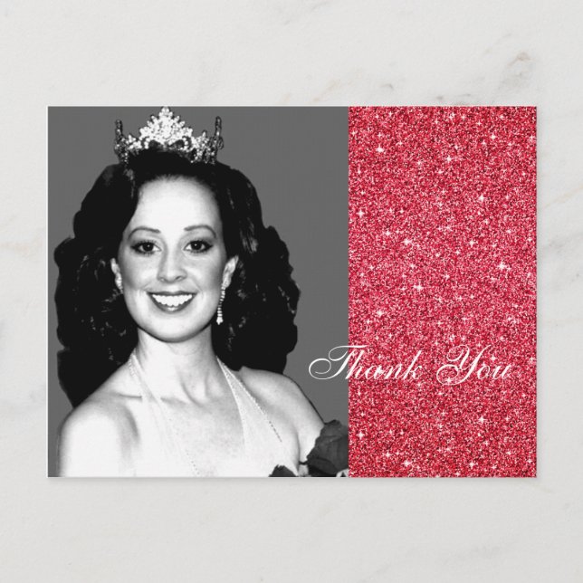Thank You Pageant Postcard (Front)