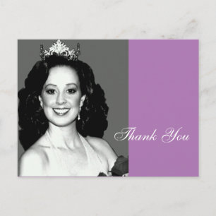 Thank You Pageant Postcard
