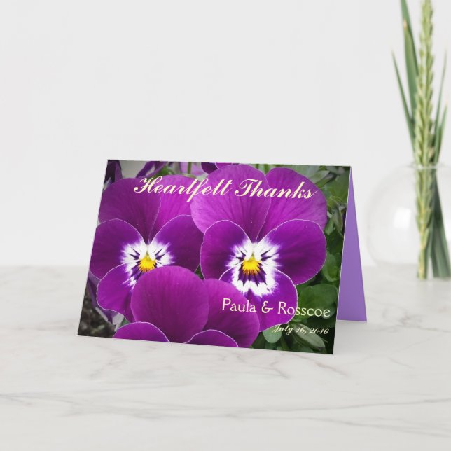 Thank You Pansy (Front)