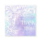 *~*  THANK YOU Pastel lace AP62 Flat Note Card