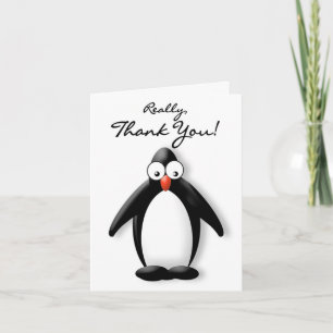 THANK YOU -  PENGUIN COLLECTION CARD