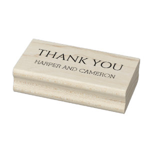 Thank You Personalised Stamp