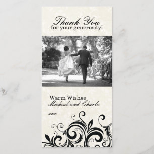 Thank You Photo Card (4x8)