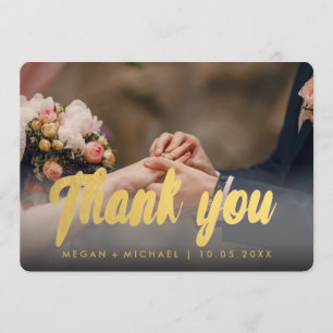 Thank you Photo Card Gold script.