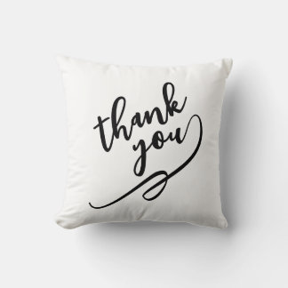 Thank you  pillow