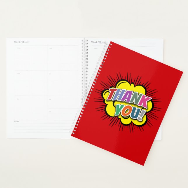 Thank You Planner (Display)