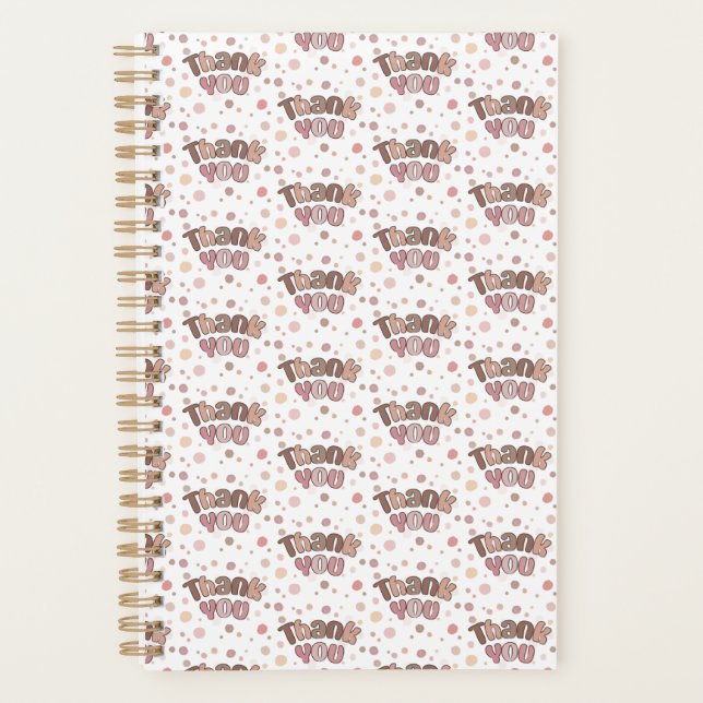 Thank you  planner (Front)