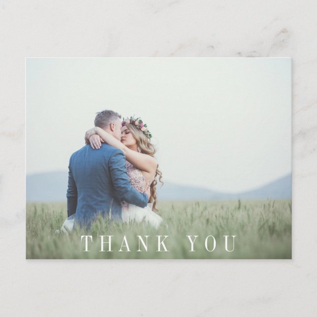 Thank you Post Card (Front)