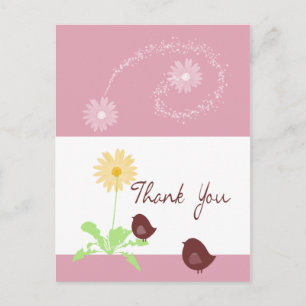 Thank you postcard
