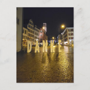 Thank you postcard