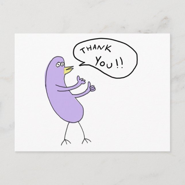 Thank You!!! Postcard (Front)