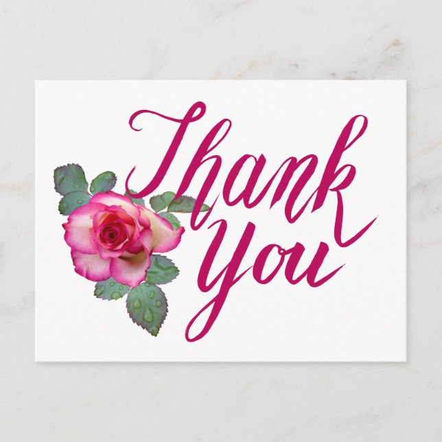 Thank You Postcard (Front)