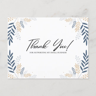 Thank you! postcard