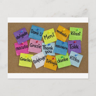 thank you postcard