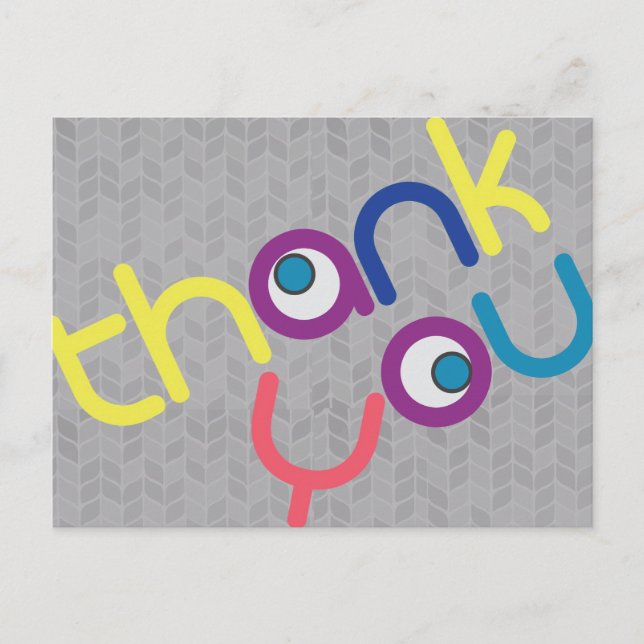 Thank You postcard (Front)