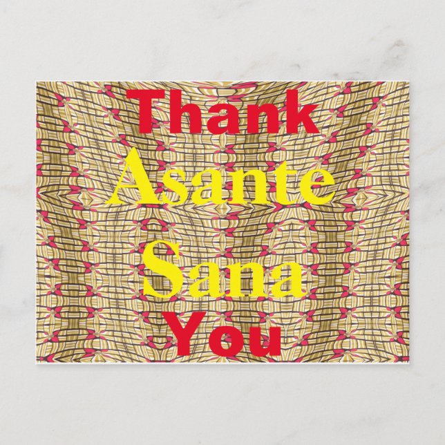 Thank You Postcard (Front)
