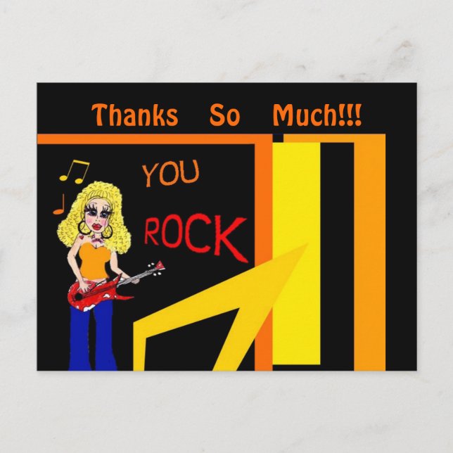 Thank You Postcards (Front)