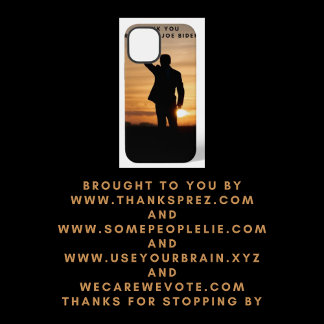 Thank you President Joe Biden iPhone 12 Mini Case
