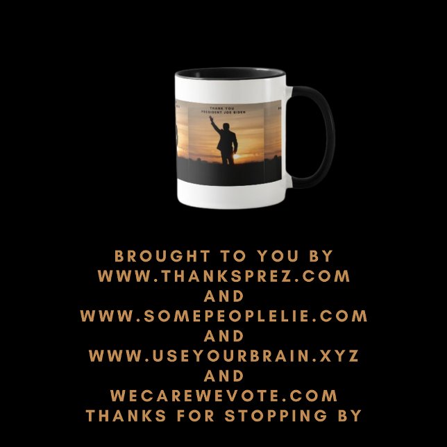 Thank you President Joe Biden Mug (Creator Uploaded)