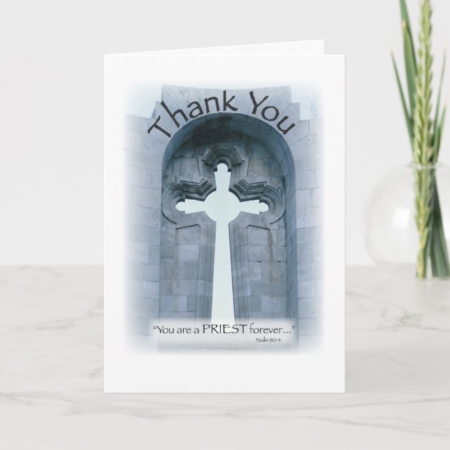 Thank You Priest Cross (Front)