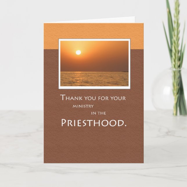 Thank You Priest Sunset (Front)