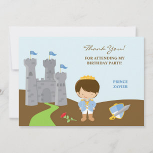 Thank You Prince Flat Card