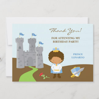 Thank You Prince Flat Card