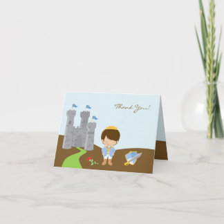 Thank You Prince Folded Card