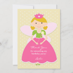 Thank You Princess Card