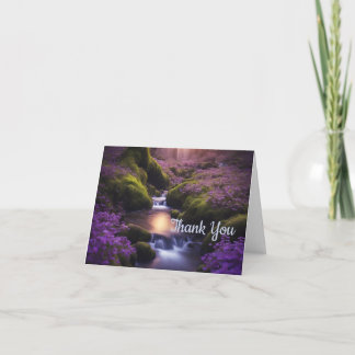 Thank You Purple Card